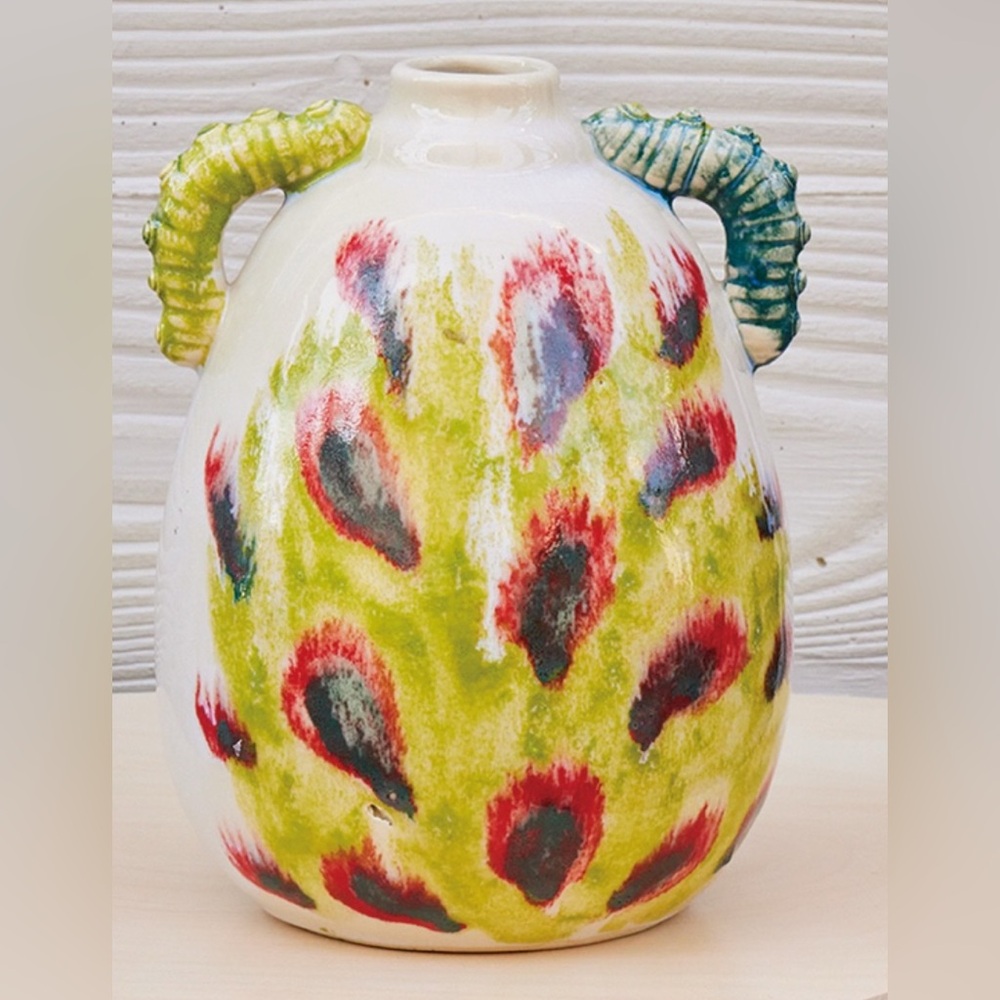 Anthropologie Stoneware Vase